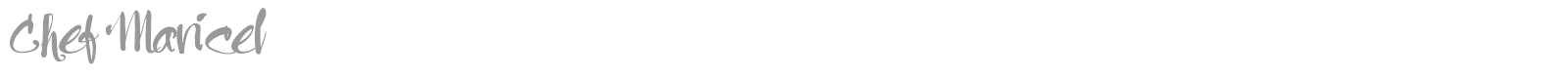 Chef Maricel font preview